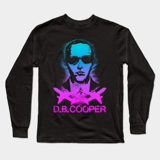 DBCooper - Purple Long Sleeve T-Shirt